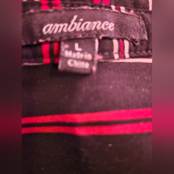 Ambiance Button Down Shirt, size 12 - Picture 4 of 4